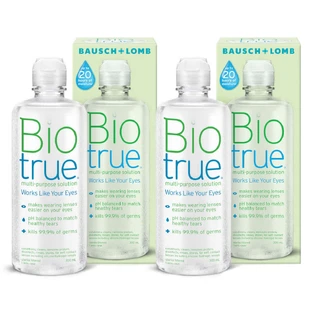 Розчин мультифункціональний Biotrue, 2 х 300 мл