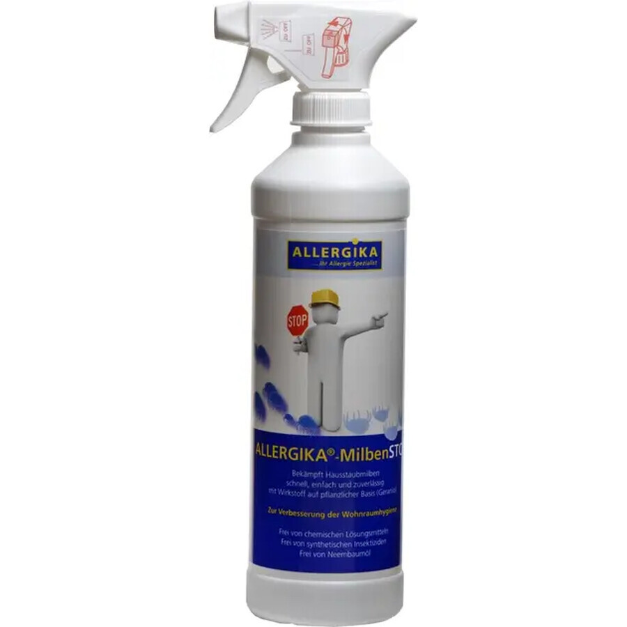 Спрей для уничтожения пыльевого клеща Allergika Клещ домашней пыли Стоп 500 мл: цены и характеристики