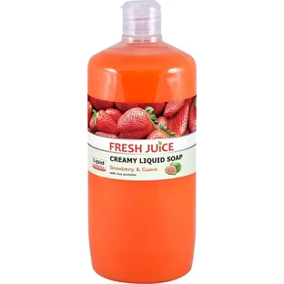 Крем-мыло Fresh Juice Клубника и Гуава 1000 мл