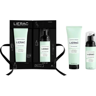 Набор новогодний Lierac Маска-гомаж 75 мл + Очищающий мусс 50 мл