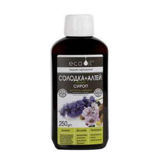 Солодка + Алтей-Екооіл сироп по 250 г у флак.