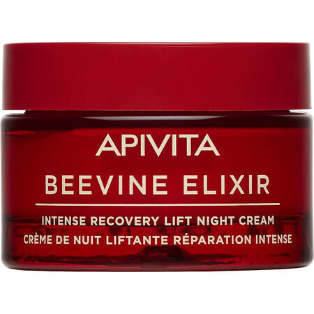 Ночной интенсивный крем-лифтинг Apivita Beevine Elixir для обновления кожи, 50 мл