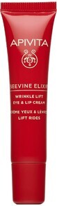 Крем-лифтинг Apivita Beevine Elixir для борьбы с морщинами вокруг глаз и губ, 15 мл