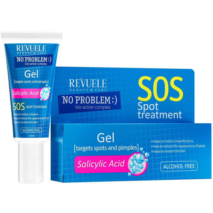 SOS-гель Revuele протизапальний для точкового нанесення з саліциловою кислотою, 25 мл: ціни та характеристики