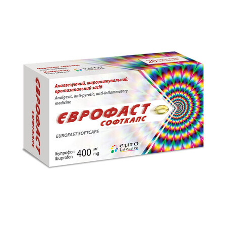 Еврофаст софткапс капсулы мягк. по 400 мг №20