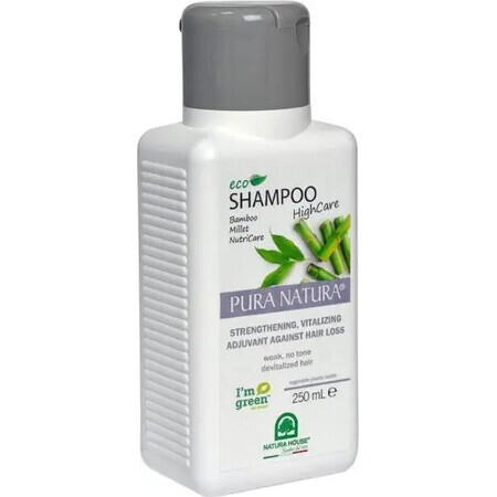 Шампунь Pura Natura Eco Shampoo Strengthening Зміцнюючий 250 мл