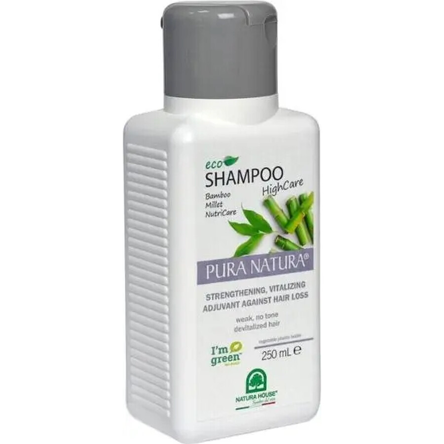 Шампунь Pura Natura Eco Shampoo Strengthening Зміцнюючий 250 мл: ціни та характеристики