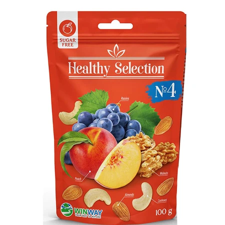 Смесь орехов и фруктов WINWAY (Винвей) без сахара Healthy Selection №4 100 г: цены и характеристики