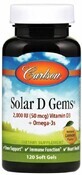 Диетическая добавка Carlson Labs Рыбий жир с витамином D3, вкус лимона, 2000 МЕ, 120 гелевых капсул