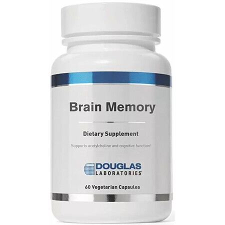 Дієтична добавка Douglas Laboratories Підтримка мозку, пам'ять, суміш поживних речовин, 60 капсул