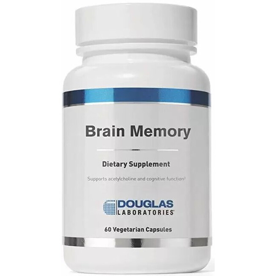 Диетическая добавка Douglas Laboratories Поддержка мозга, память, смесь питательных веществ, 60 капсул: цены и характеристики