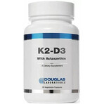 Дієтична добавка Douglas Laboratories Вітаміни К2 Д3 з астаксантіном, 30 вегетаріанських капсул: ціни та характеристики