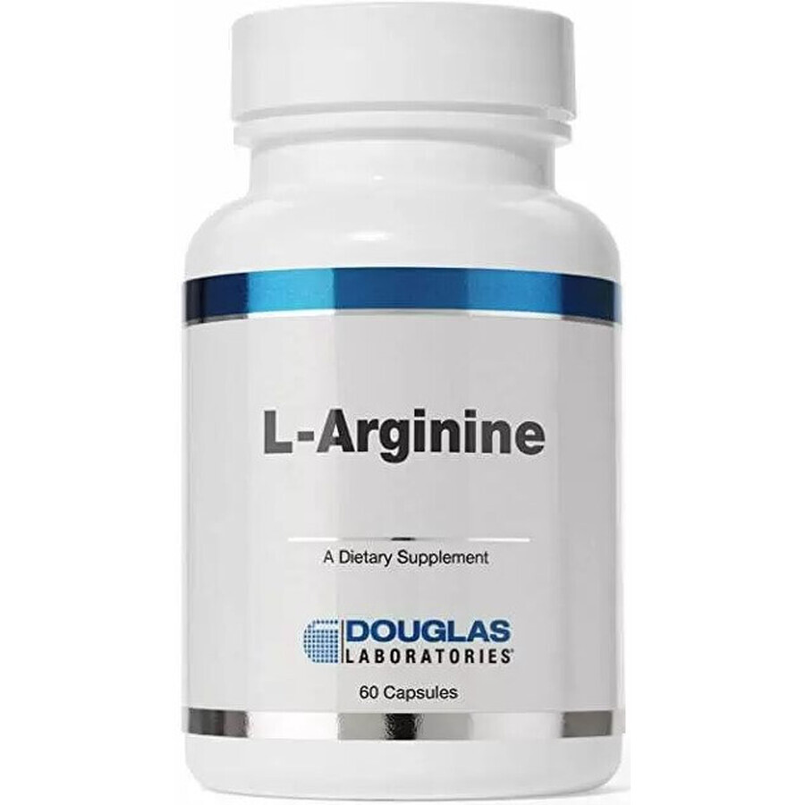 Диетическая добавка Douglas Laboratories L-аргинин, 500 мг, 60 капсул: цены и характеристики