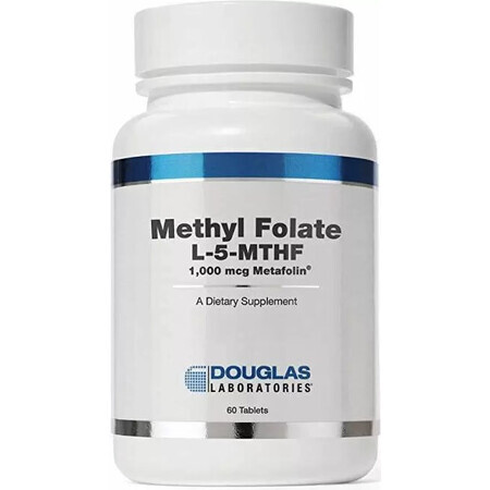 Диетическая добавка Douglas Laboratories Метилфолат, 1000 мкг, 60 таблеток