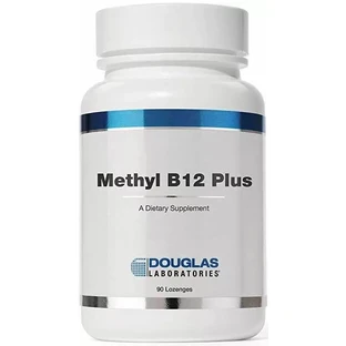 Дієтична добавка Douglas Laboratories Метил В12 плюс, 90 жувальних таблеток