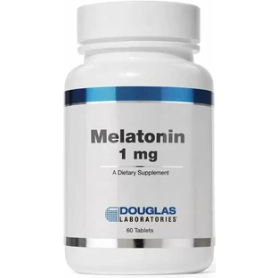 Дієтична добавка Douglas Laboratories Мелатонін, 1 мг, 60 таблеток