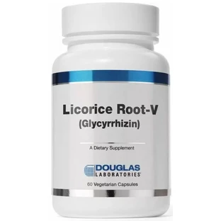Диетическая добавка Douglas Laboratories Корень лакрицы (из глицирризина), 60 вегетарианских капсул