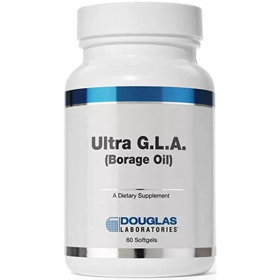 Дієтична добавка Douglas Laboratories Омега-6 з насіння огуречника, 60 гелевих капсул: ціни та характеристики