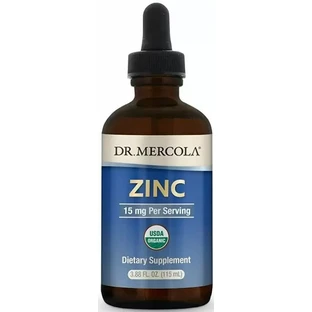 Диетическая добавка Dr. Mercola Цинк, 15 мг, 115 мл