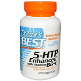 Дієтична добавка Doctor's Best 5-HTP-гідрокситриптофан, 120 капсул
