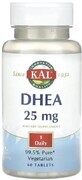 Дієтична добавка KAL ДГЕА, 25 мг, 60 таблеток