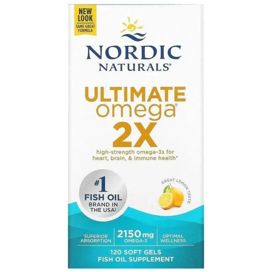 Дієтична добавка Nordic Naturals Риб'ячий жир, 2150 мг, 120 гелевых капсул: ціни та характеристики