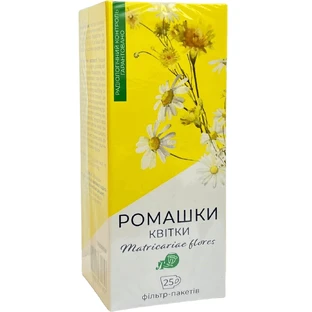 Ромашки квітки по 1.5 г фільтр-пакети, №25 