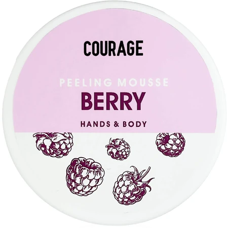 Пілінг-мусс для тіла Courage (Кураж) Ягода 300 мл: ціни та характеристики