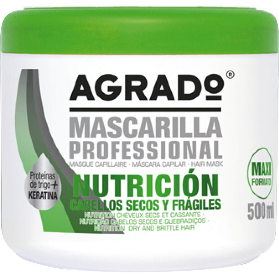 Маска для волосся Agrado живильна 500 мл : ціни та характеристики