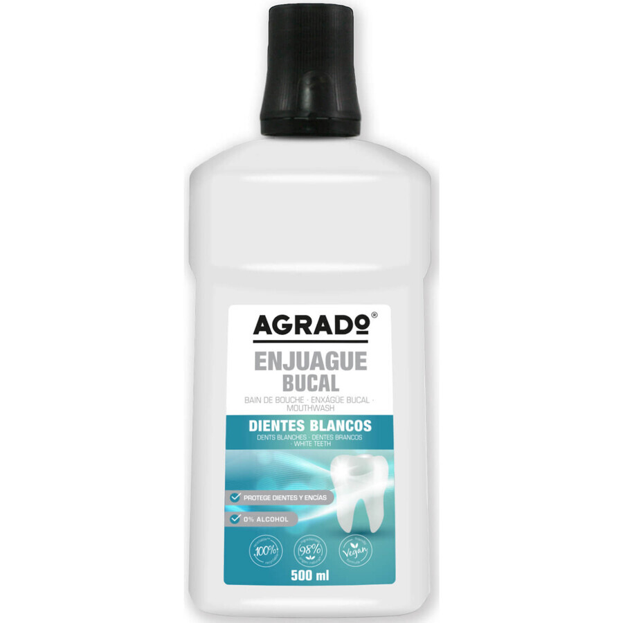 Ополаскиватель для полости рта Agrado Отбеливающий 500 мл: цены и характеристики