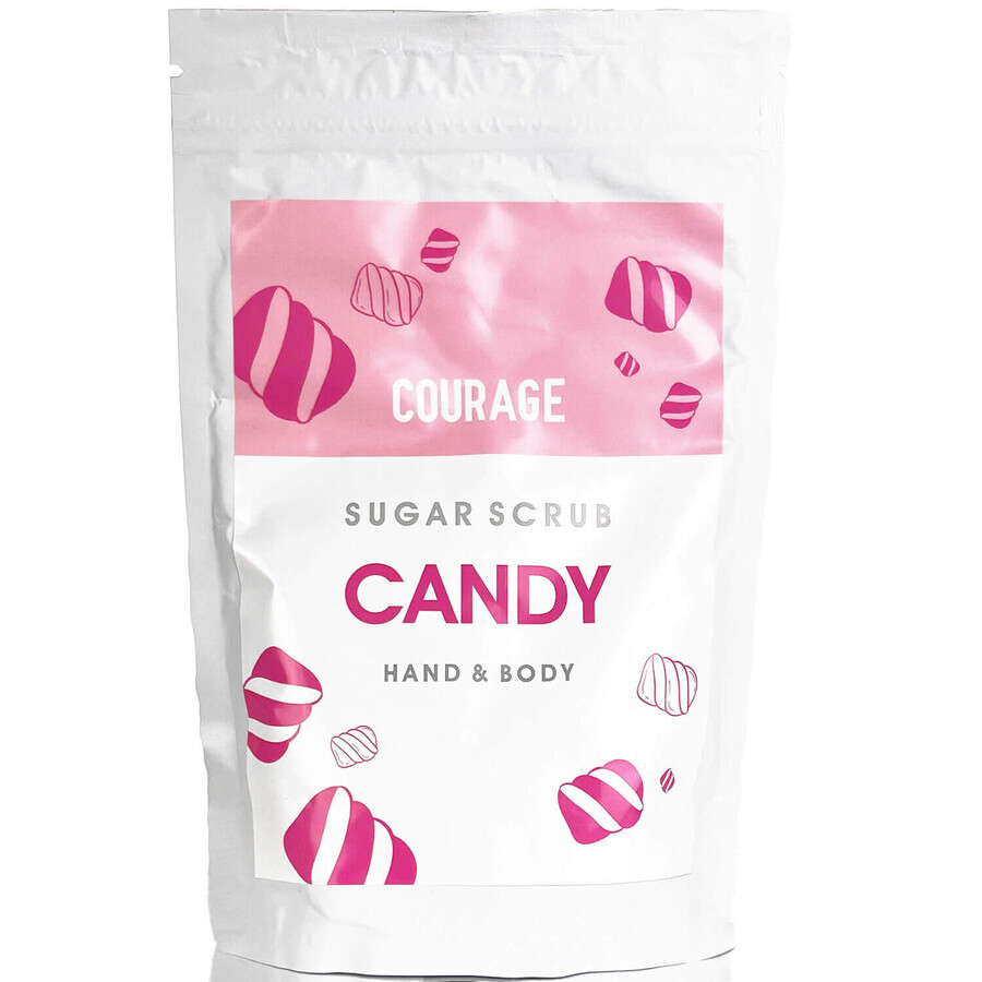 Скраб для тіла Courage (Кураж) цукровий Sugar scrub mini цукерка 50 г: ціни та характеристики