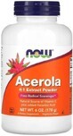 Ацерола, екстракт, Acerola 4:1, Now Foods, натуральний вітамін С, порошок, 170 г