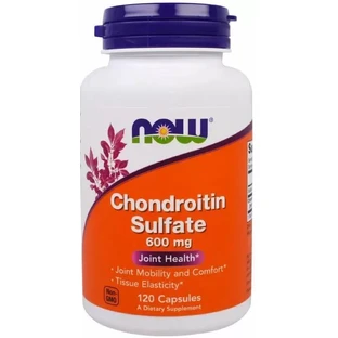Хондроітин сульфат, Chondroitin Sulfate, Now Foods, 600 мг, 120 капсул