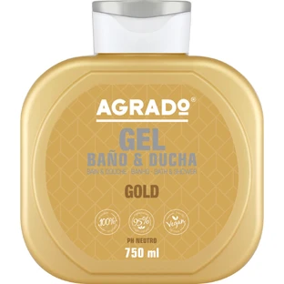 Гель для душу Agrado Золото 750 мл