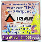 Пластырь медицинский Riverplast Igar 3 см х 500 см Ультрапор (на неткан. осн.): цены и характеристики