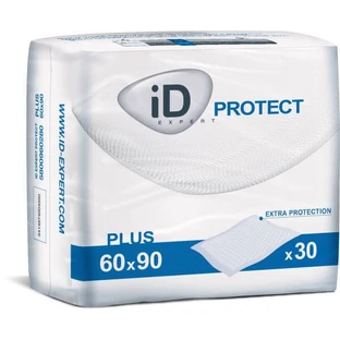 Пеленки гигиенические детские одноразовые iD Protect Expert Plus 60*90 см 30 шт