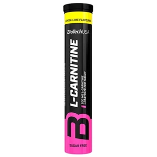 Карнітин для спортсменів BiotechUSA (Байотек) Effervescent blueberry-raspberry в таблетках упаковка 20 шт