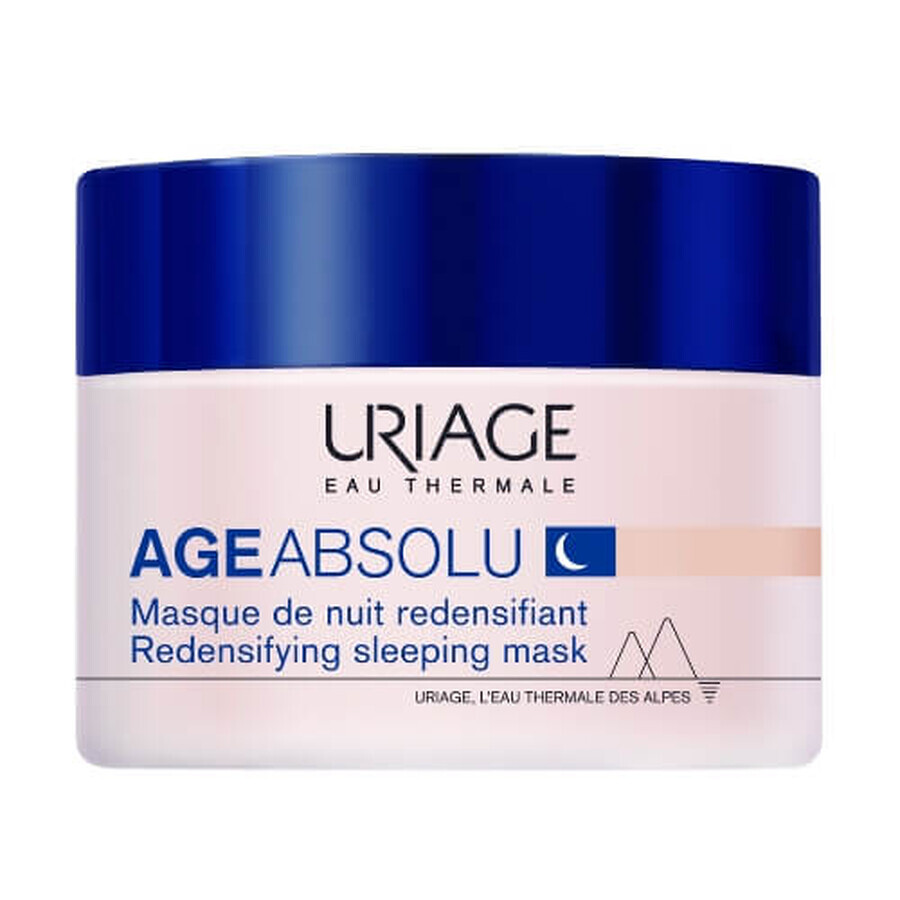 Маска для обличчя Uriage Age Absolu нічна, для відновлення щільності шкіри, 50 мл: ціни та характеристики
