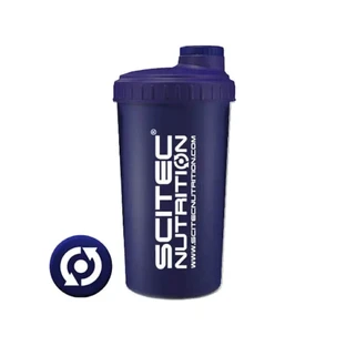 Шейкер бутылка пластиковая Scitec Navy Blue для приготовления и хранения коктейлей 700 мл