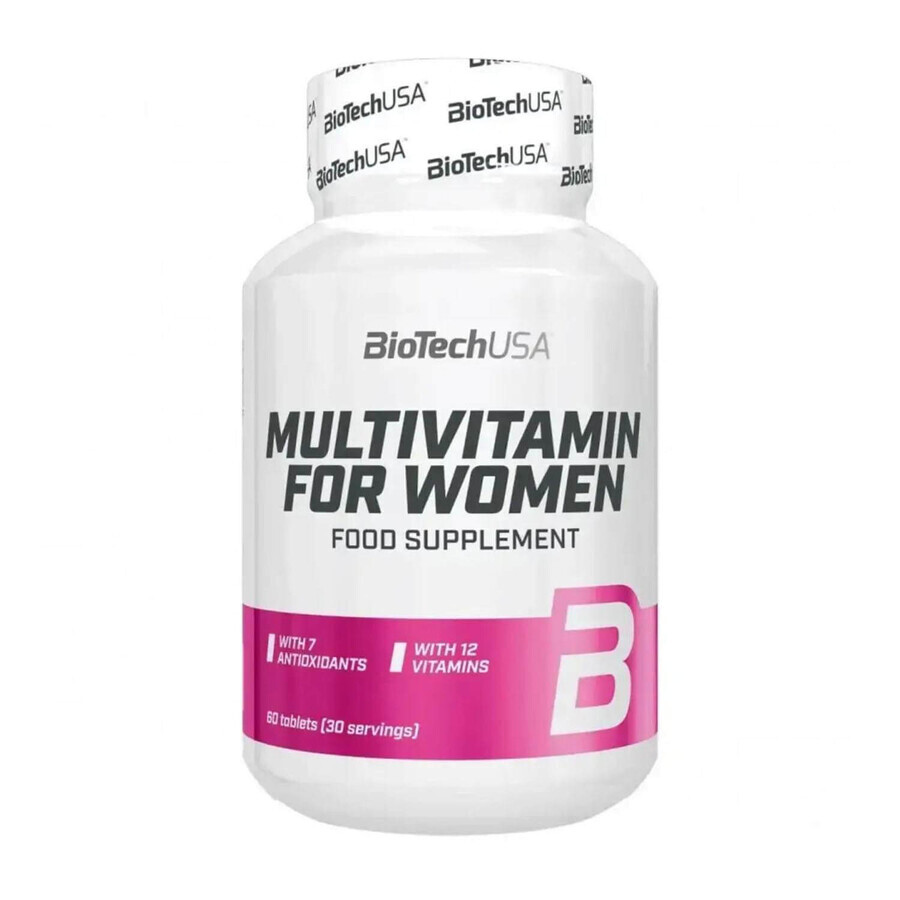 Вітаміни та мінерали BiotechUSA Multivitamin для жінок №60: ціни та характеристики