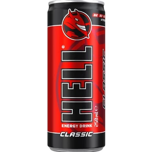 Напиток безалкогольный Hell Energy Classic энергетический газированный 250 мл