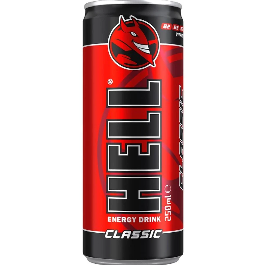 Напиток безалкогольный Hell Energy Classic энергетический газированный 250 мл: цены и характеристики