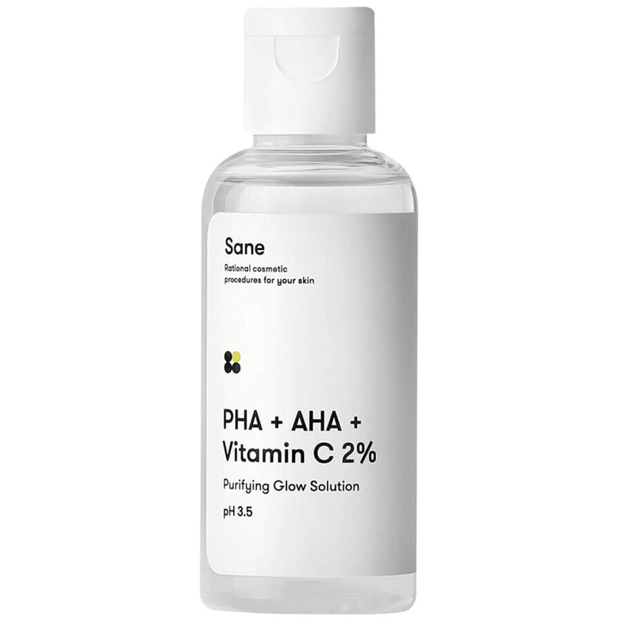 Тоник для лица Sane с АНА+РНА+витамином С флакон 50 мл: цены и характеристики
