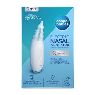 Аспиратор для носа детский электрический Canpol 9/319 Easy Natural