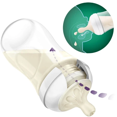 Пляшечка для годування Avent SCF933/01 Natural скляна 240 мл : ціни та характеристики