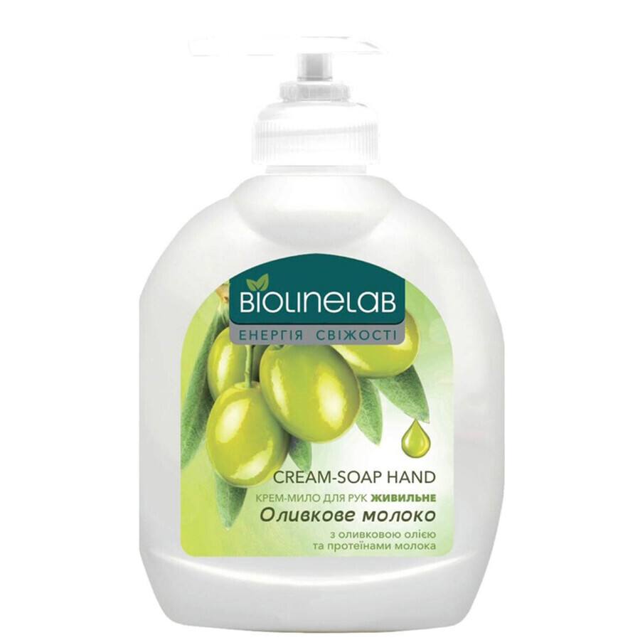 Мыло для рук Biolinelab оливковое молоко питательное 300 мл : цены и характеристики