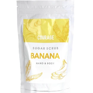 Скраб для тела Courage сахарный Sugar scrub mini банан 50 г