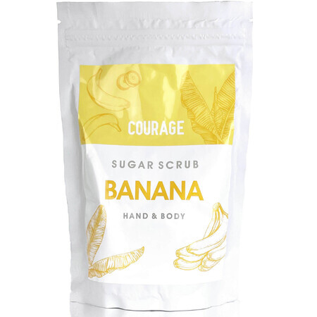 Скраб для тіла Courage цукровий Sugar scrub mini банан 50 г