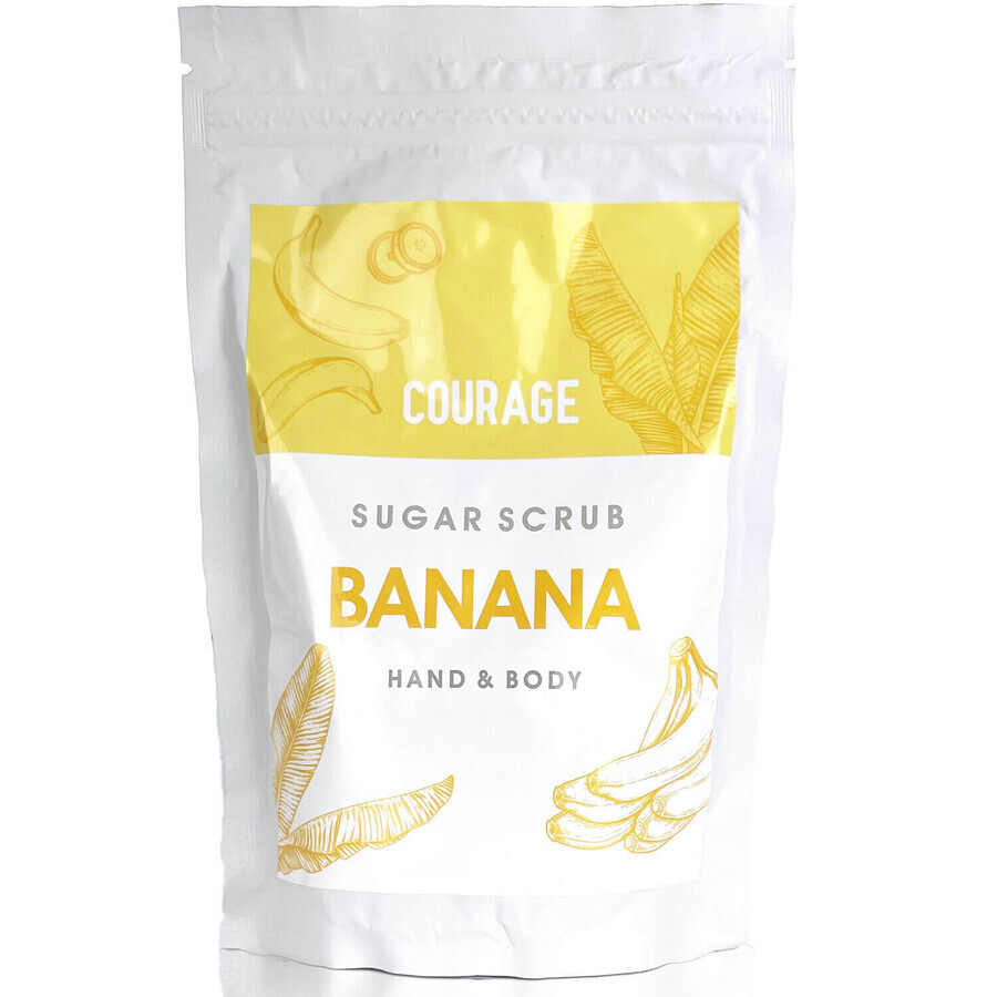 Скраб для тіла Courage цукровий Sugar scrub mini банан 50 г: ціни та характеристики