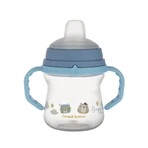 Кружка Canpol 56/612_blu тренировочная с силиконовым носиком и ручками 150 мл: цены и характеристики